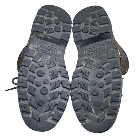 Wolverine Mens Floorhand Brown Leather Steel Toe Work Boot Size US 8 - Picture 9 of 11